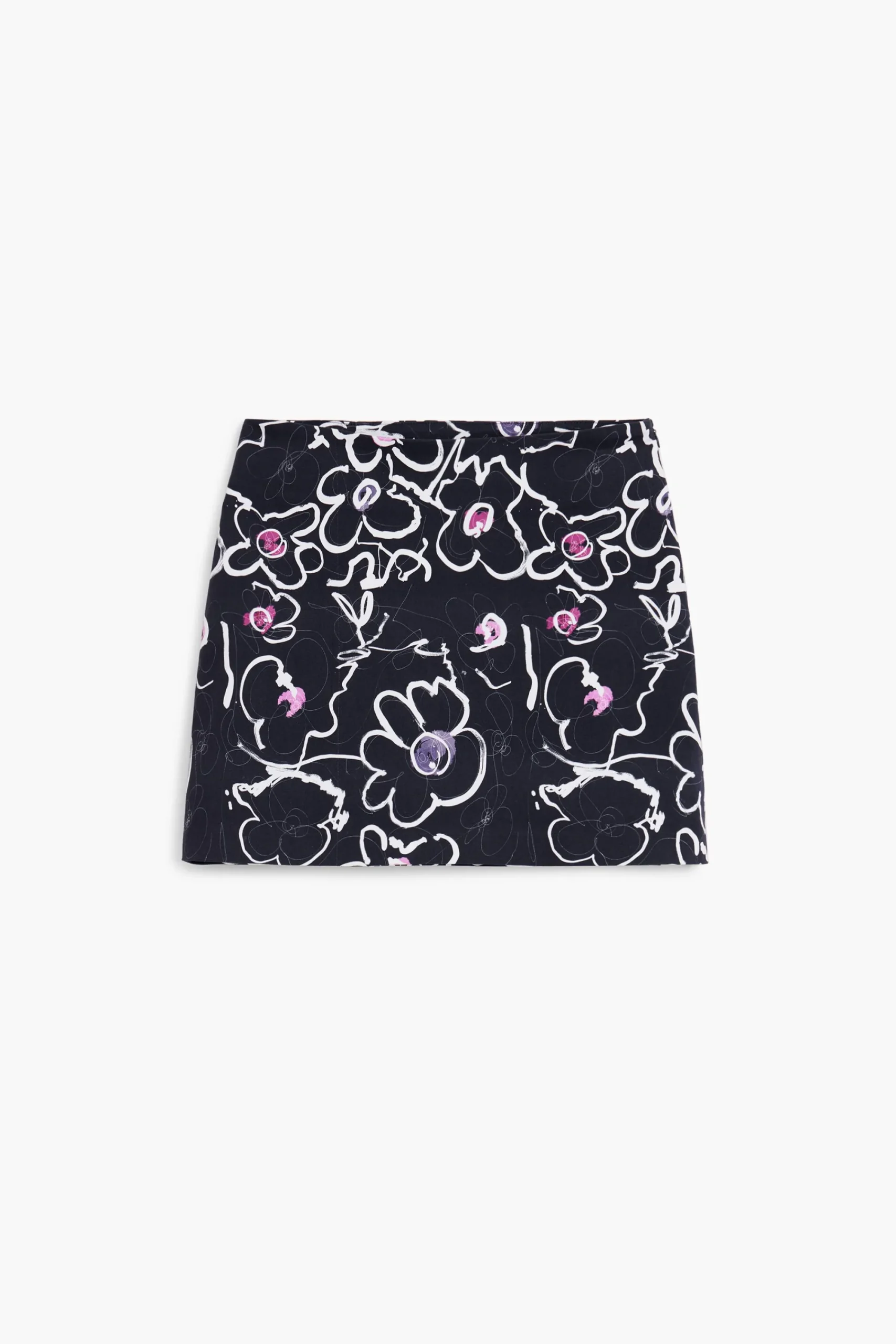 Faldas Y Shorts-Desigual Minifalda flores