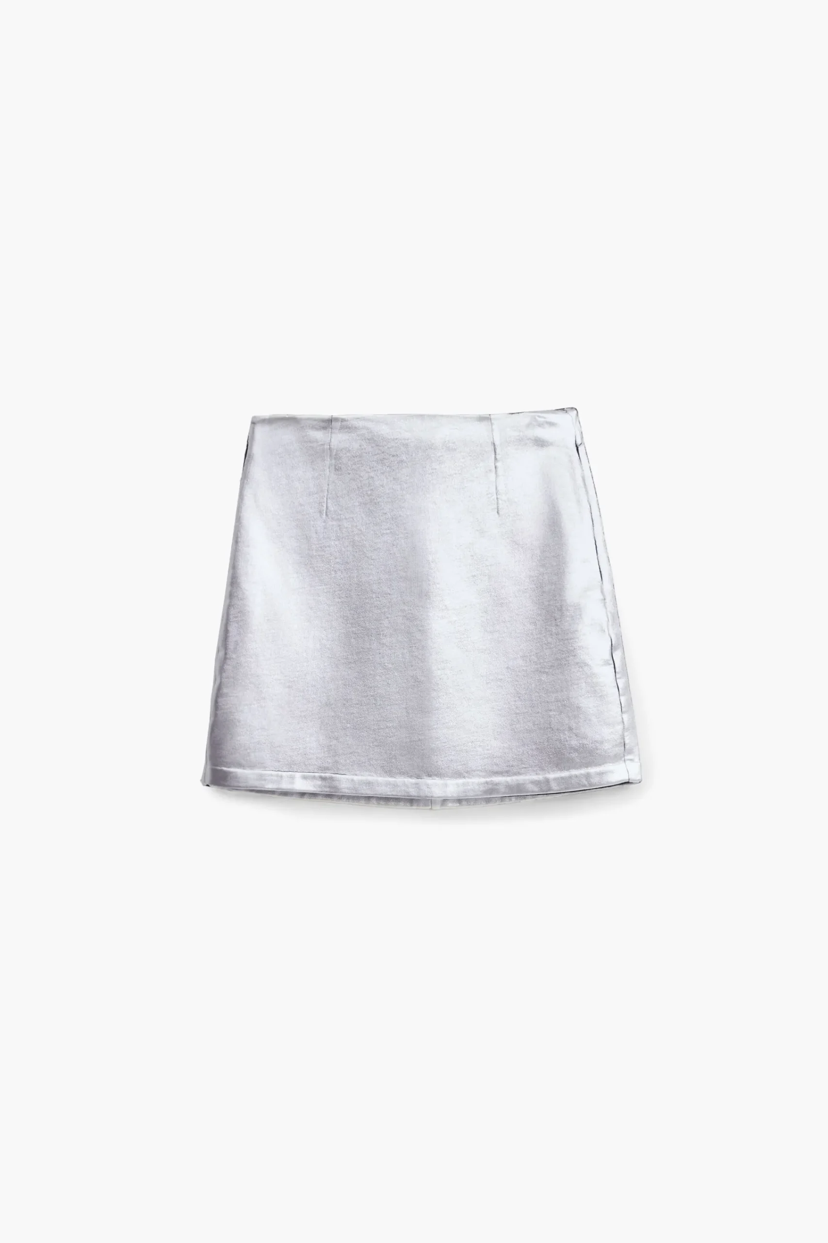 Faldas Y Shorts-Desigual Minifalda metalizada