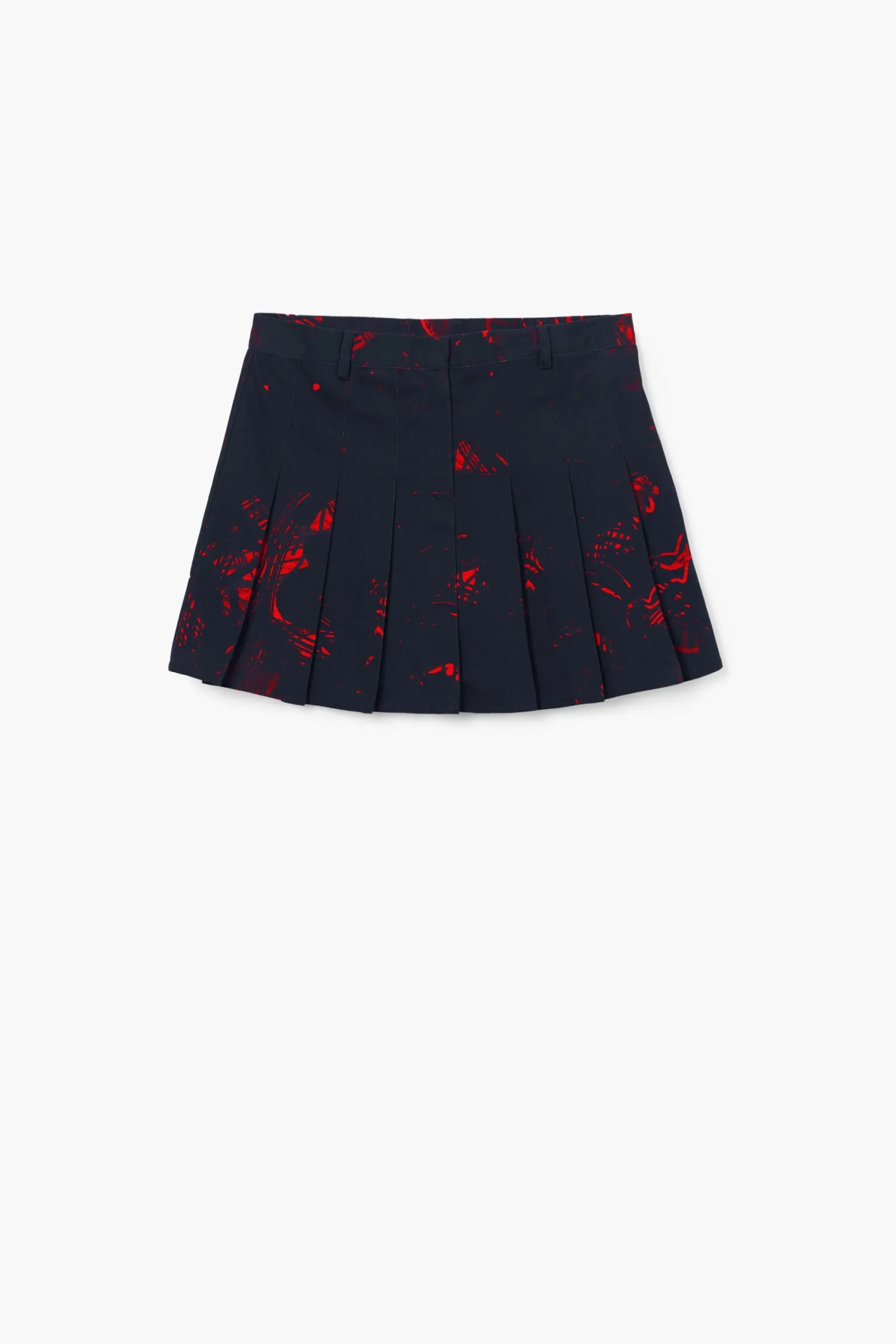 Faldas Y Shorts-Desigual Minifalda plisada M.Christian Lacroix
