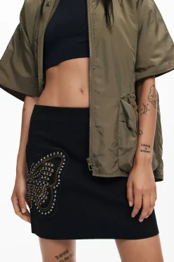Faldas Y Shorts-Desigual Minifalda slim mariposa