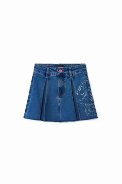 Faldas Y Pantalones-Desigual Minifalda vaquera Minnie