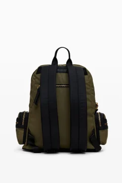 Mochilas|Mochilas-Desigual Mochila de nailon de alta capacidad