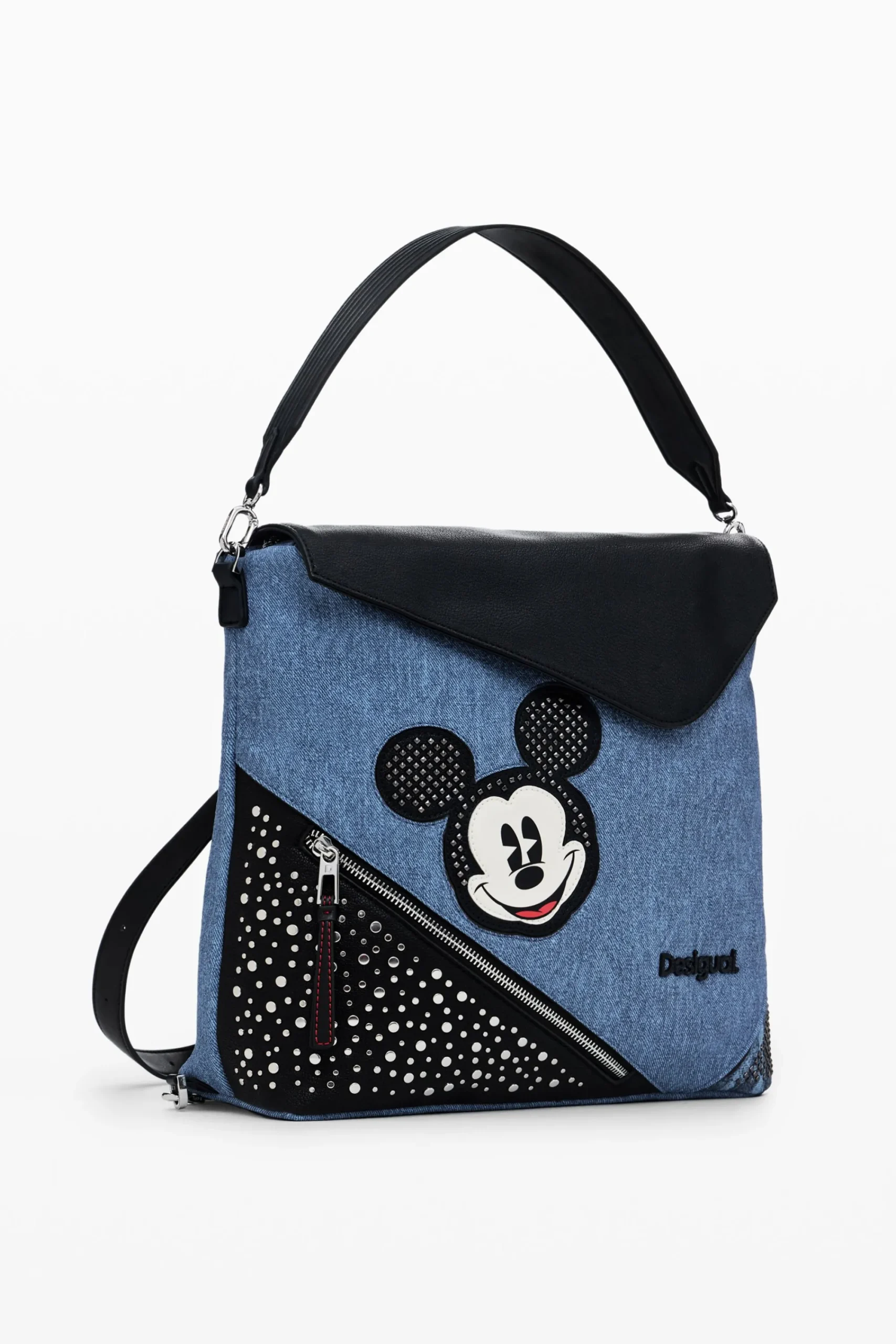Mochilas|Mochilas-Desigual Mochila L denim Mickey