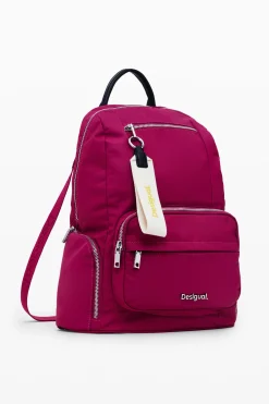 Mochilas|Mochilas-Desigual Mochila mediana varios bolsillos