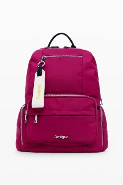 Mochilas|Mochilas-Desigual Mochila mediana varios bolsillos