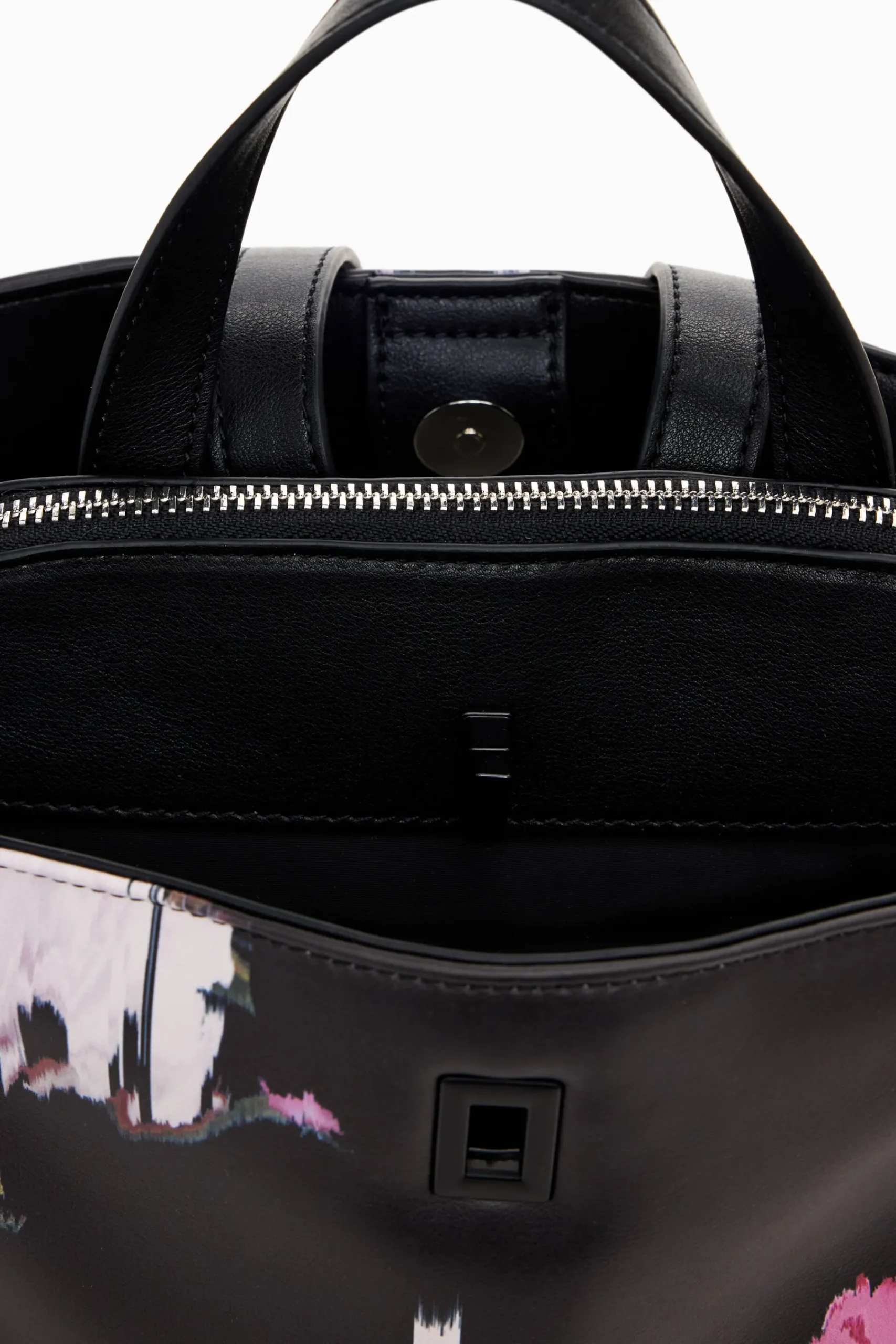 Mochilas|Mochilas-Desigual Mochila mini efecto piel