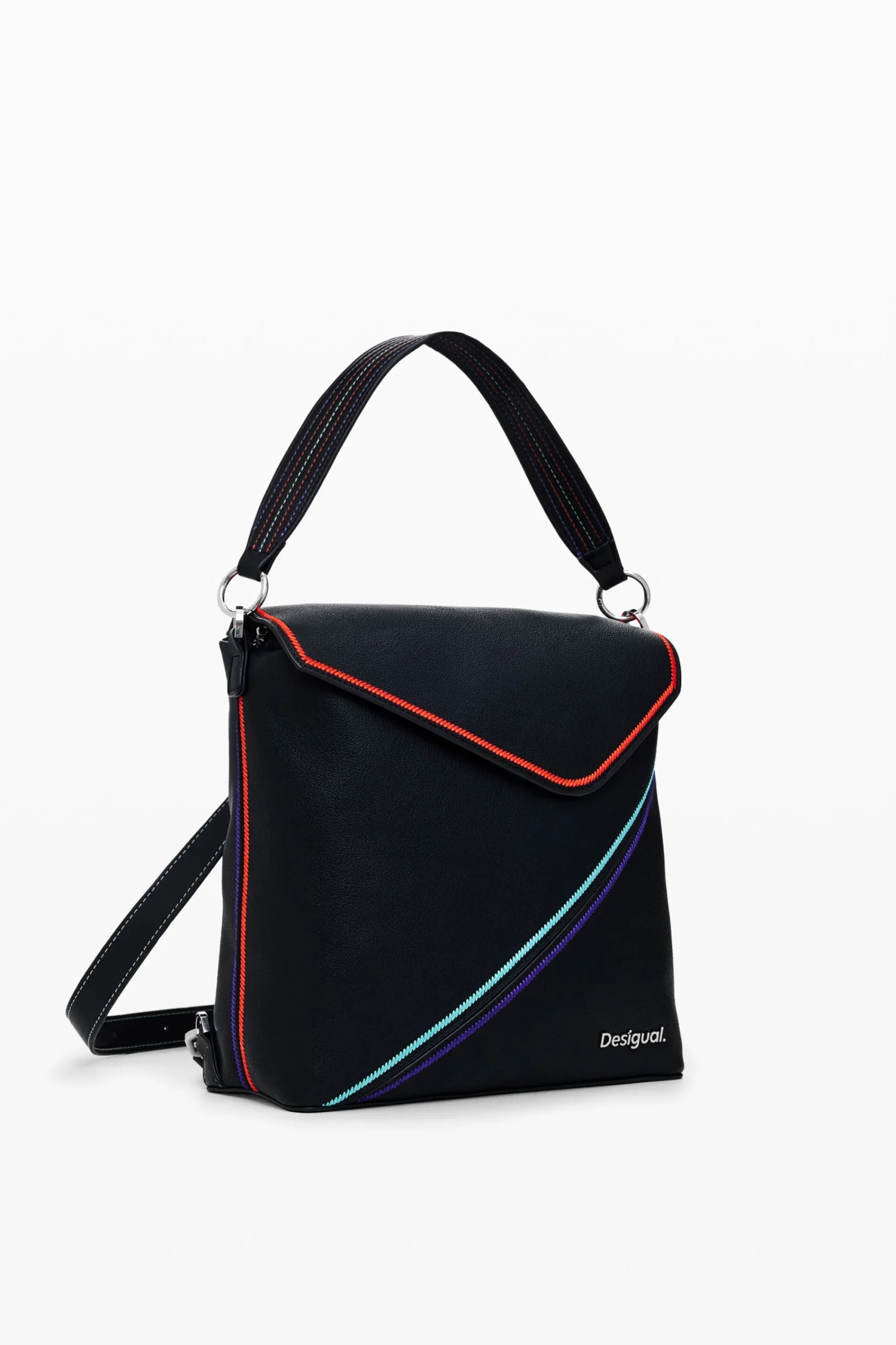 Mochilas|Mochilas-Desigual Mochila mini líneas