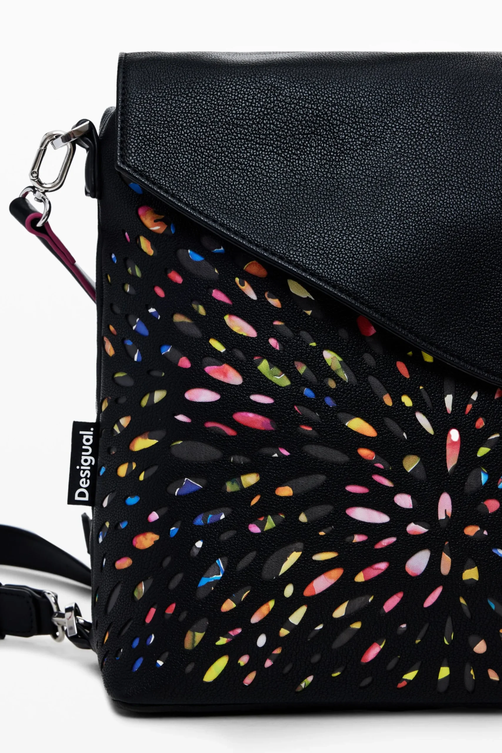 Mochilas|Mochilas-Desigual Mochila mini troquelada