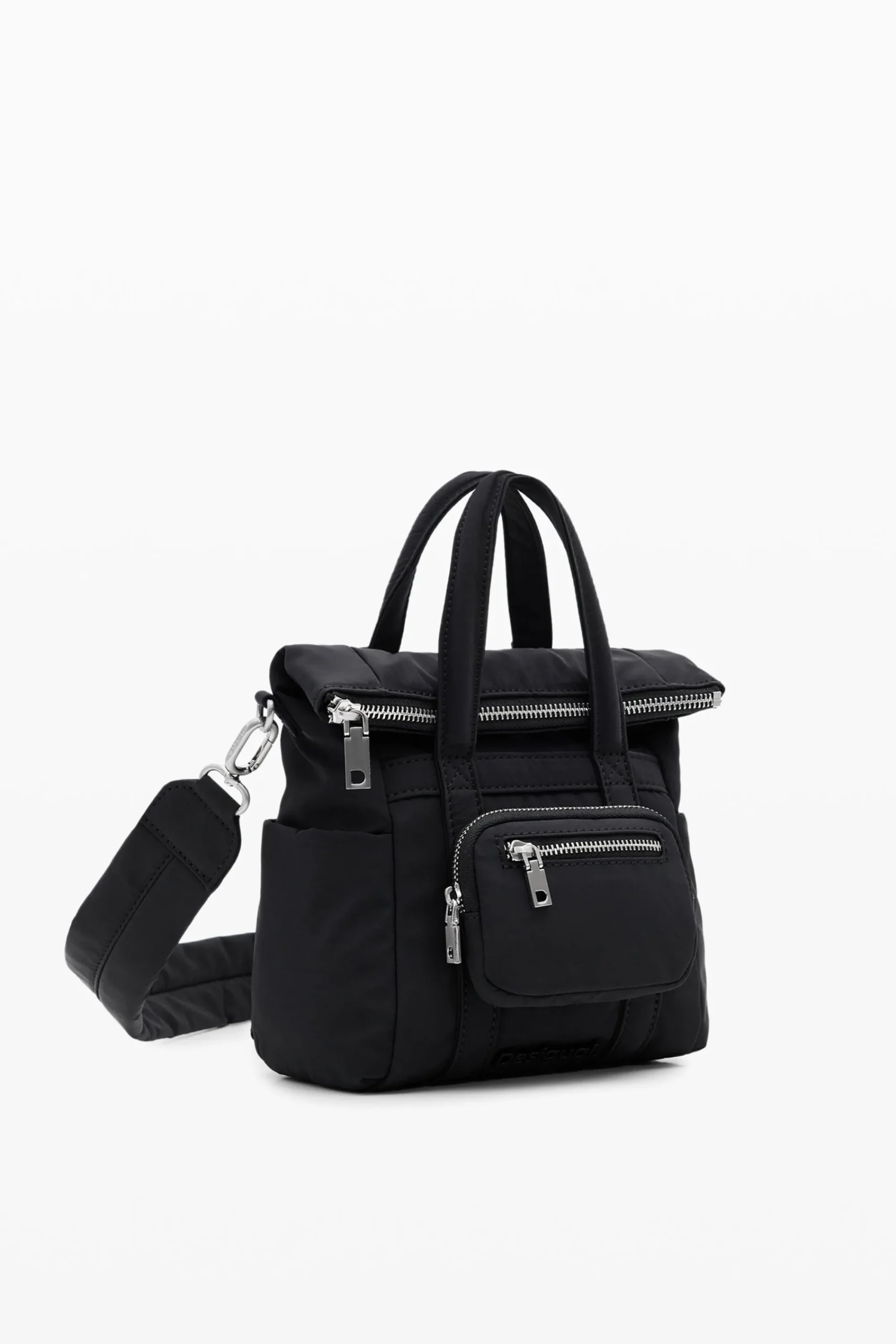Bolsos-Desigual Mochila nylon multiposición