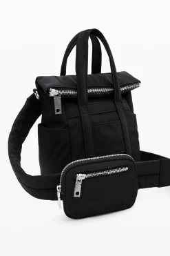 Bolsos-Desigual Mochila nylon multiposición
