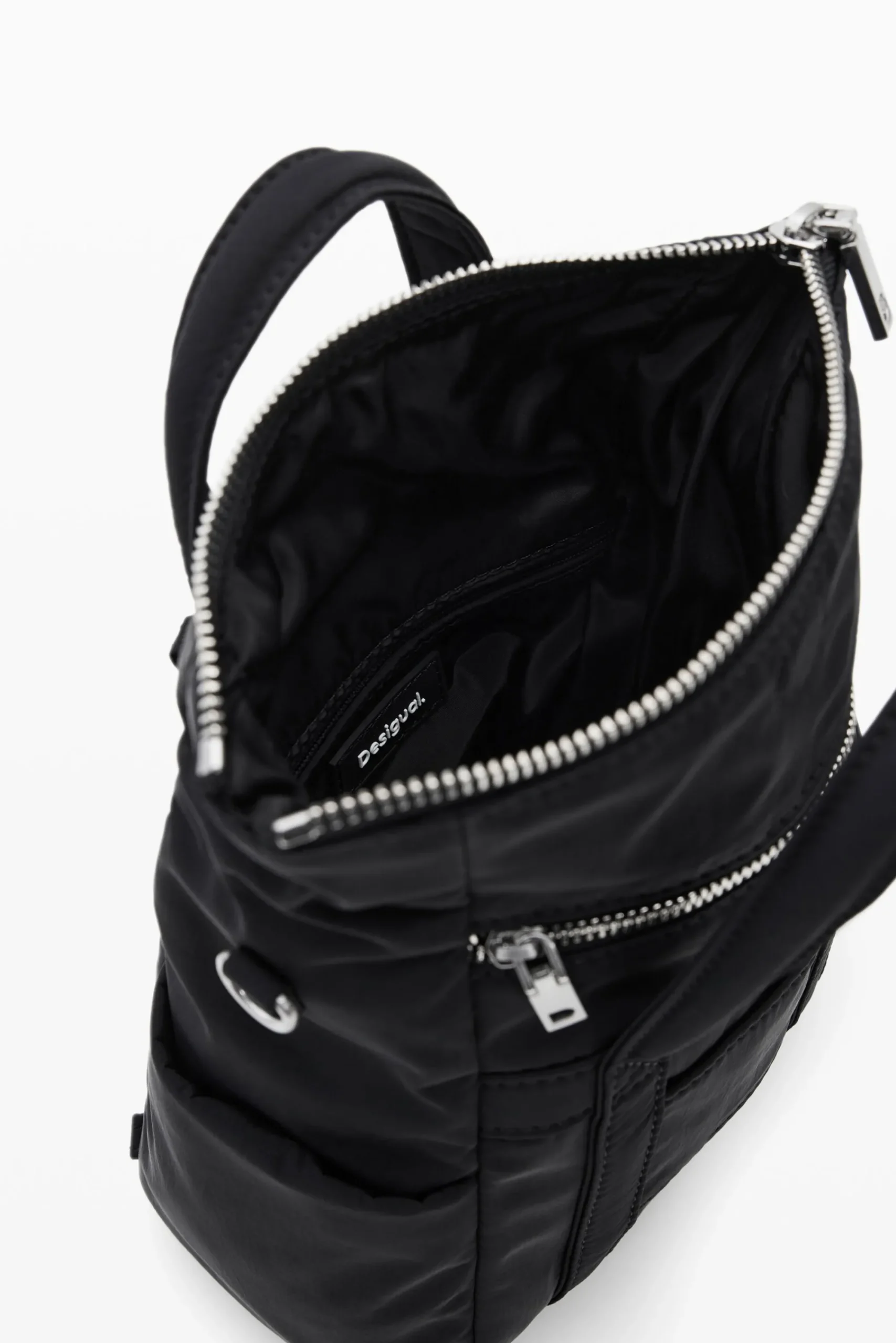Bolsos-Desigual Mochila nylon multiposición