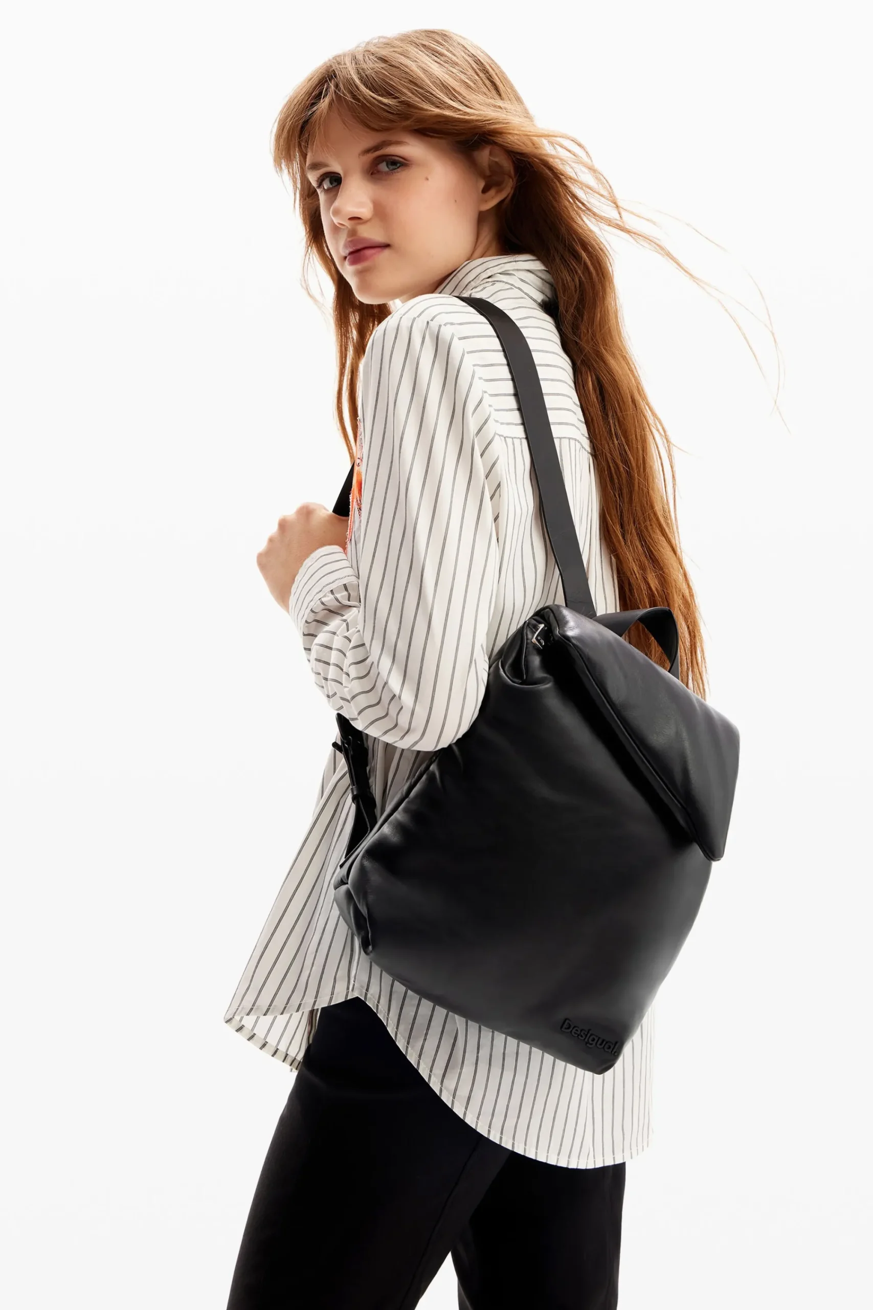 Bolsos De Piel|Mochilas-Desigual Mochila pequeña piel