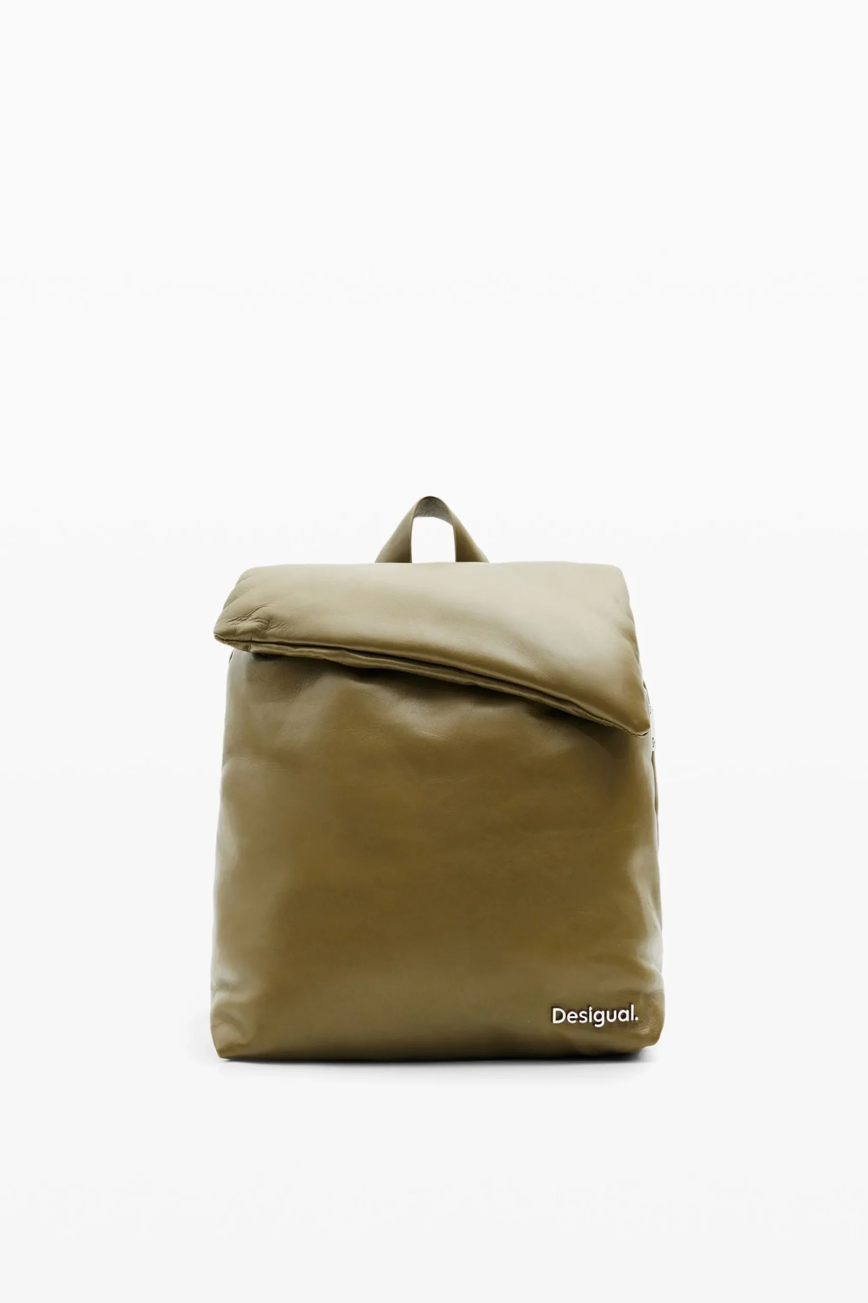 Bolsos De Piel|Mochilas-Desigual Mochila piel S acolchada