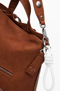 Mochilas|Mochilas-Desigual Mochila S logo