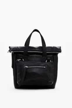 Bolsos|Bolsos De Piel-Desigual Mochila Voyager M piel
