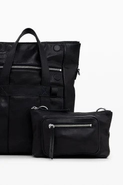 Bolsos|Bolsos De Piel-Desigual Mochila Voyager M piel
