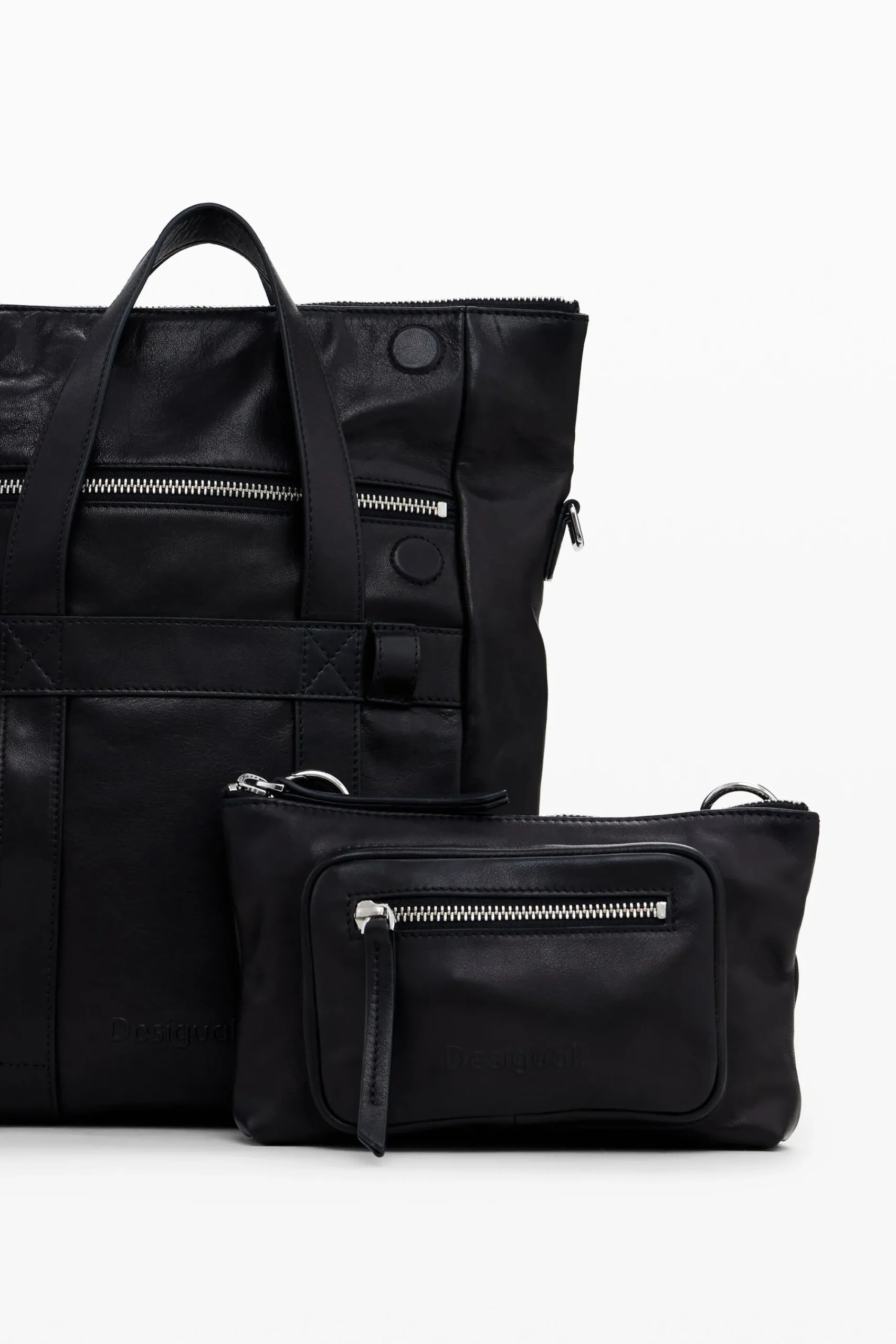 Bolsos|Bolsos De Piel-Desigual Mochila Voyager M piel