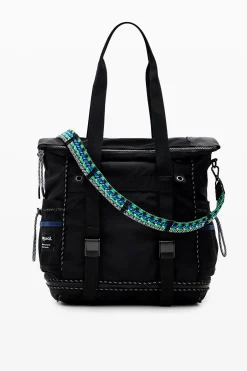 Bolsos|Mochilas-Desigual Mochila Voyager XL multiposición