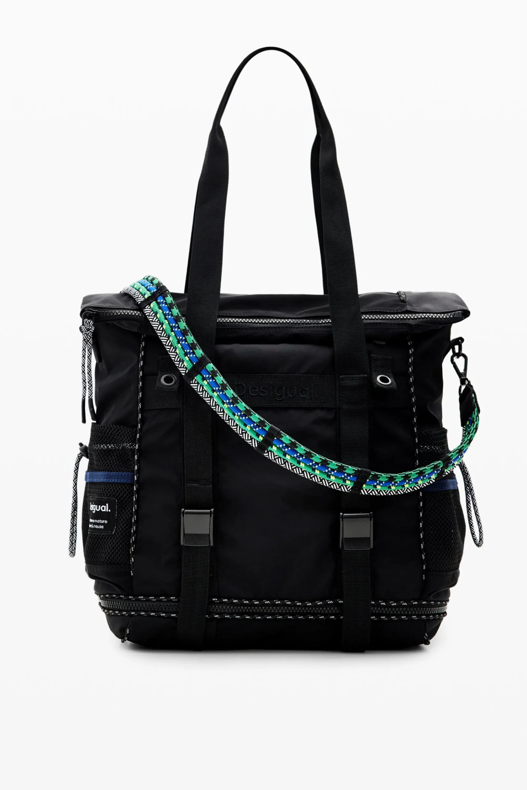 Bolsos|Mochilas-Desigual Mochila Voyager XL multiposición