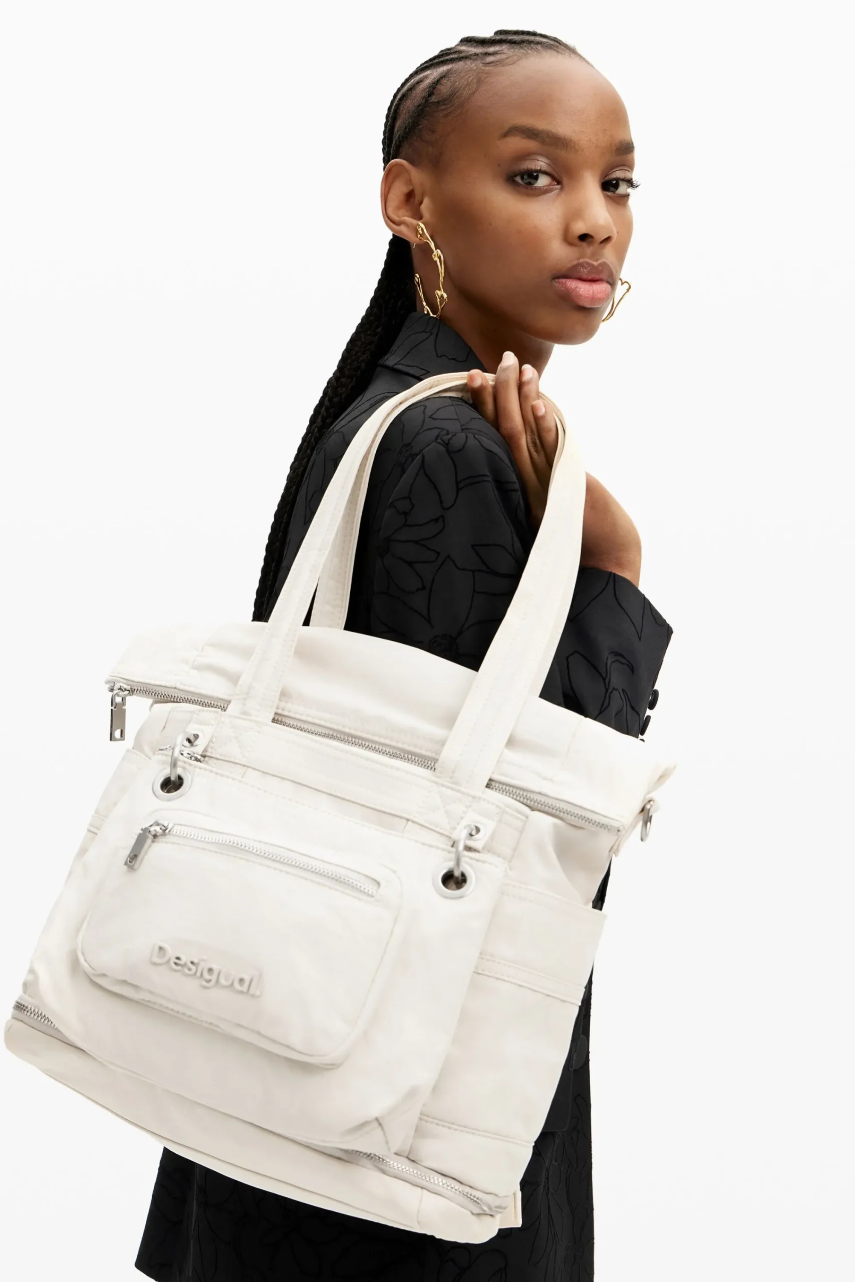 Bolsos|Mochilas-Desigual Mochila Voyager XL multiposición