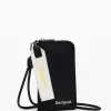 Monederos|Monederos-Desigual Monedero de nylon cremallera