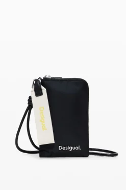 Monederos|Monederos-Desigual Monedero de nylon cremallera