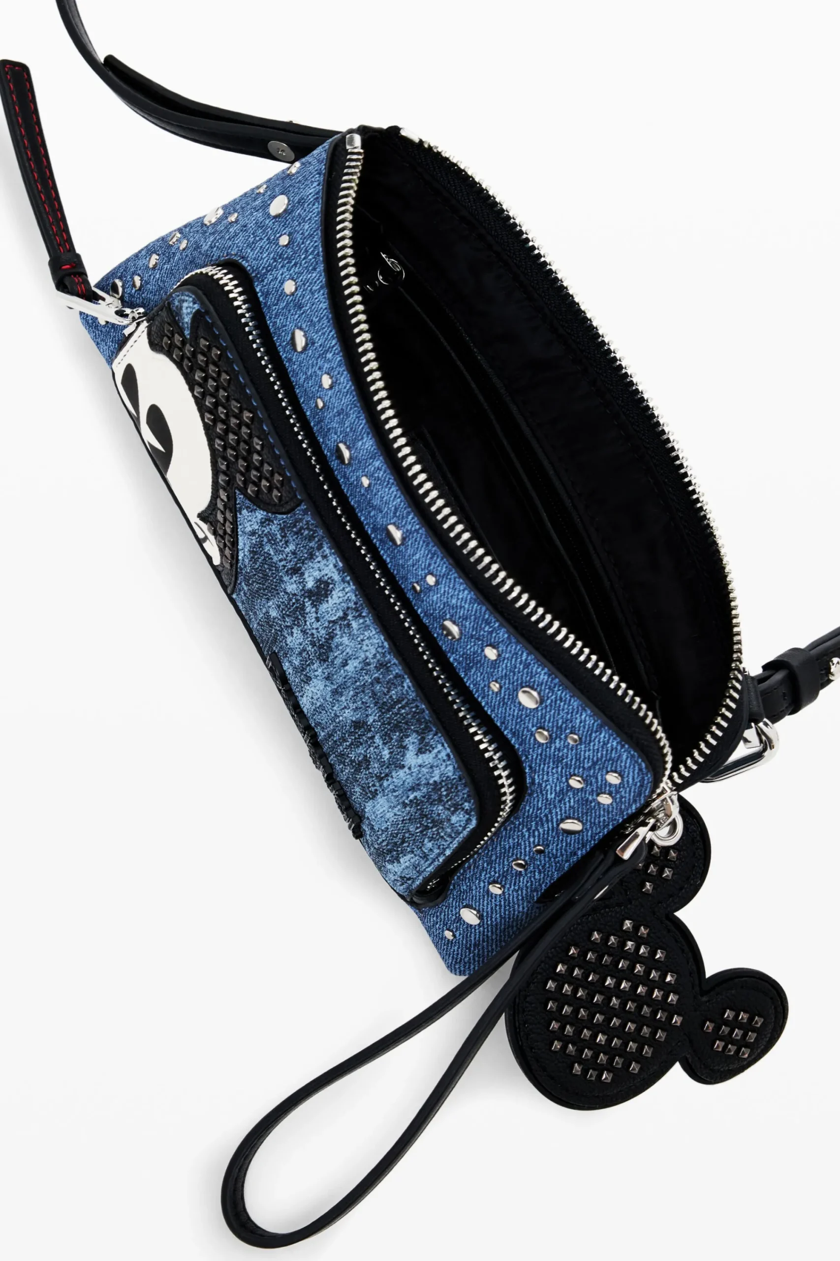 Monederos|Monederos-Desigual Monedero L denim Mickey Mouse