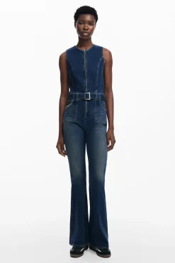 Vaqueros|Pantalones-Desigual Mono denim