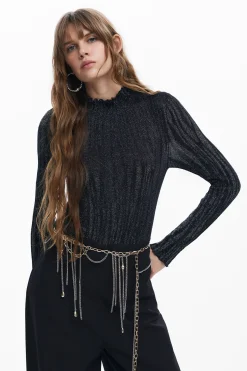 Pantalones|Vestidos Y Monos-Desigual Mono híbrido combinado