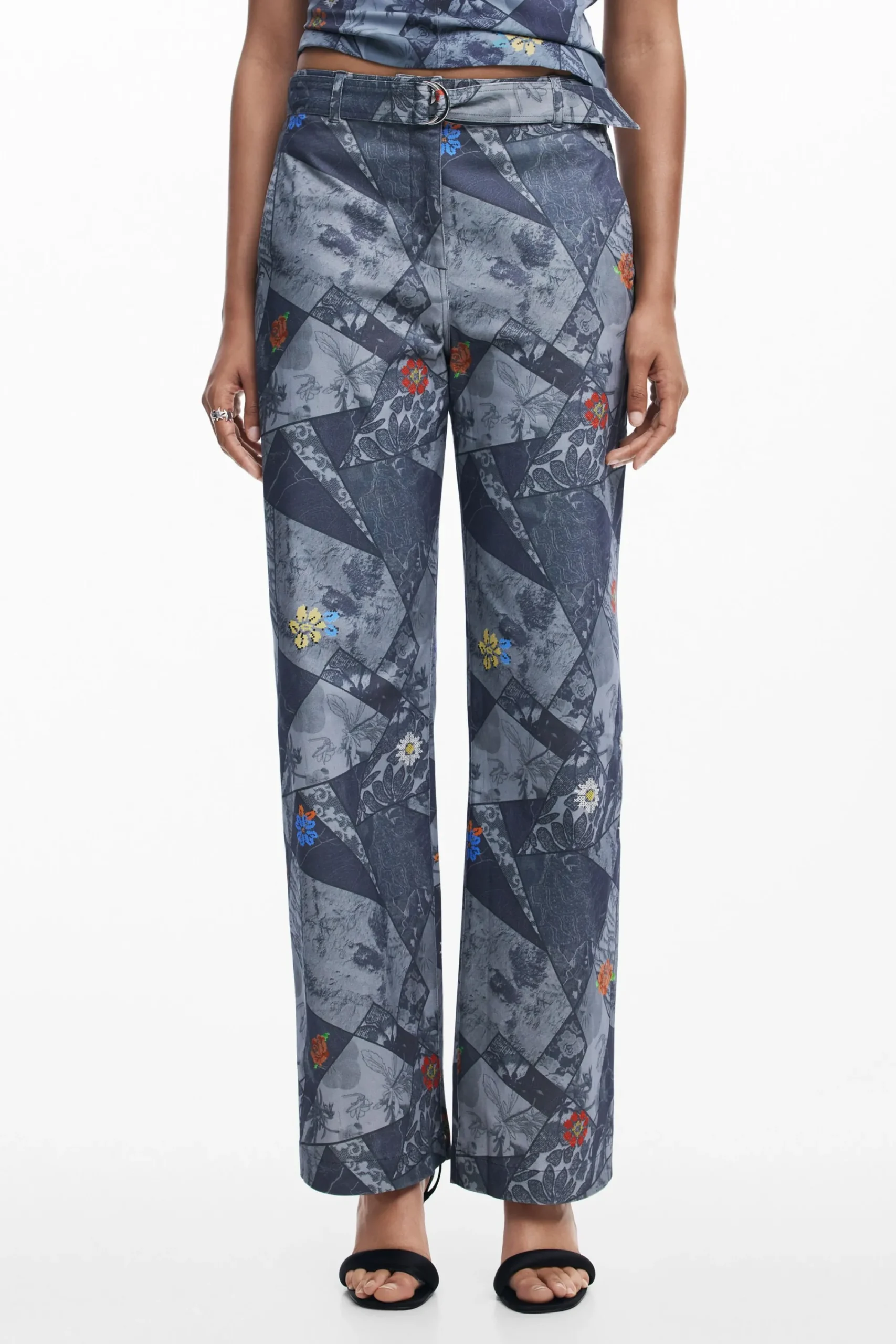 Pantalones-Desigual Pantalón
