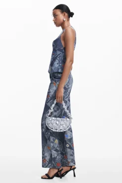Pantalones-Desigual Pantalón