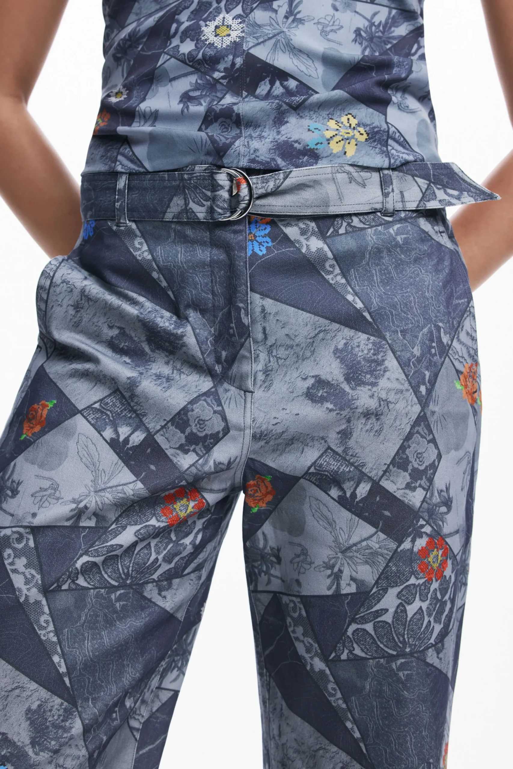 Pantalones-Desigual Pantalón