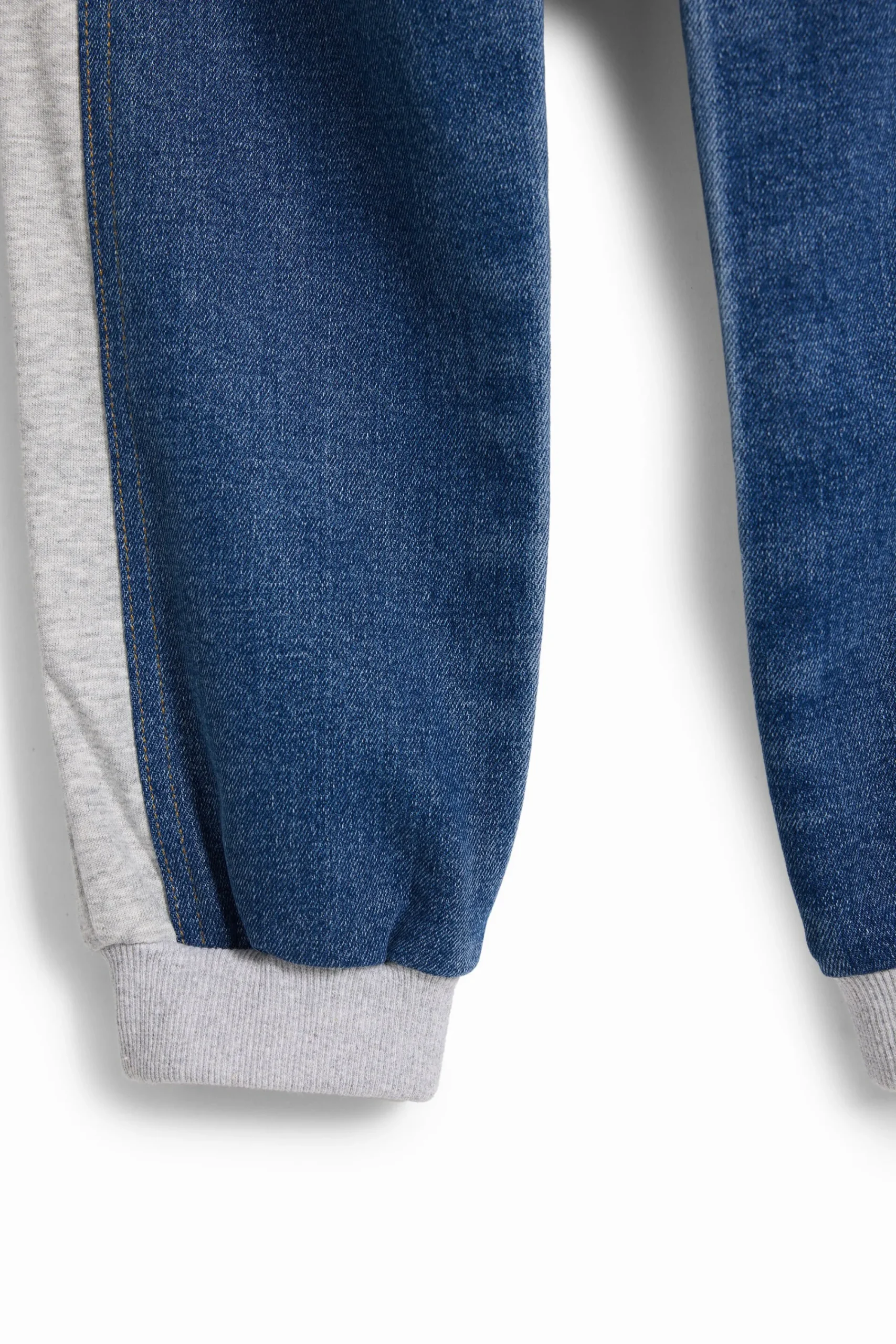 Faldas Y Pantalones-Desigual Pantalón jogger canalé estrellas