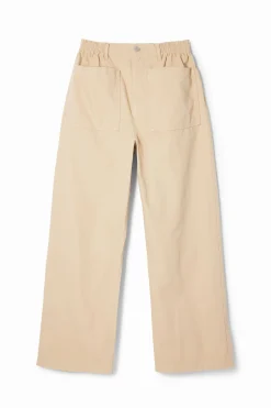 Jeans Y Pantalones-Desigual Pantalón largo bolsillos