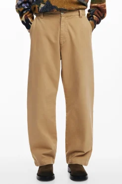 Jeans Y Pantalones-Desigual Pantalón largo bolsillos