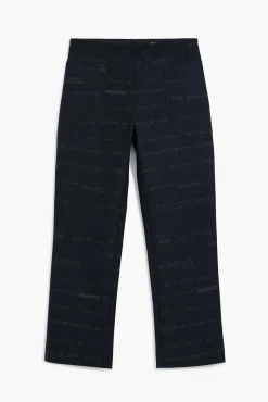 Pantalones-Desigual Pantalón largo frases