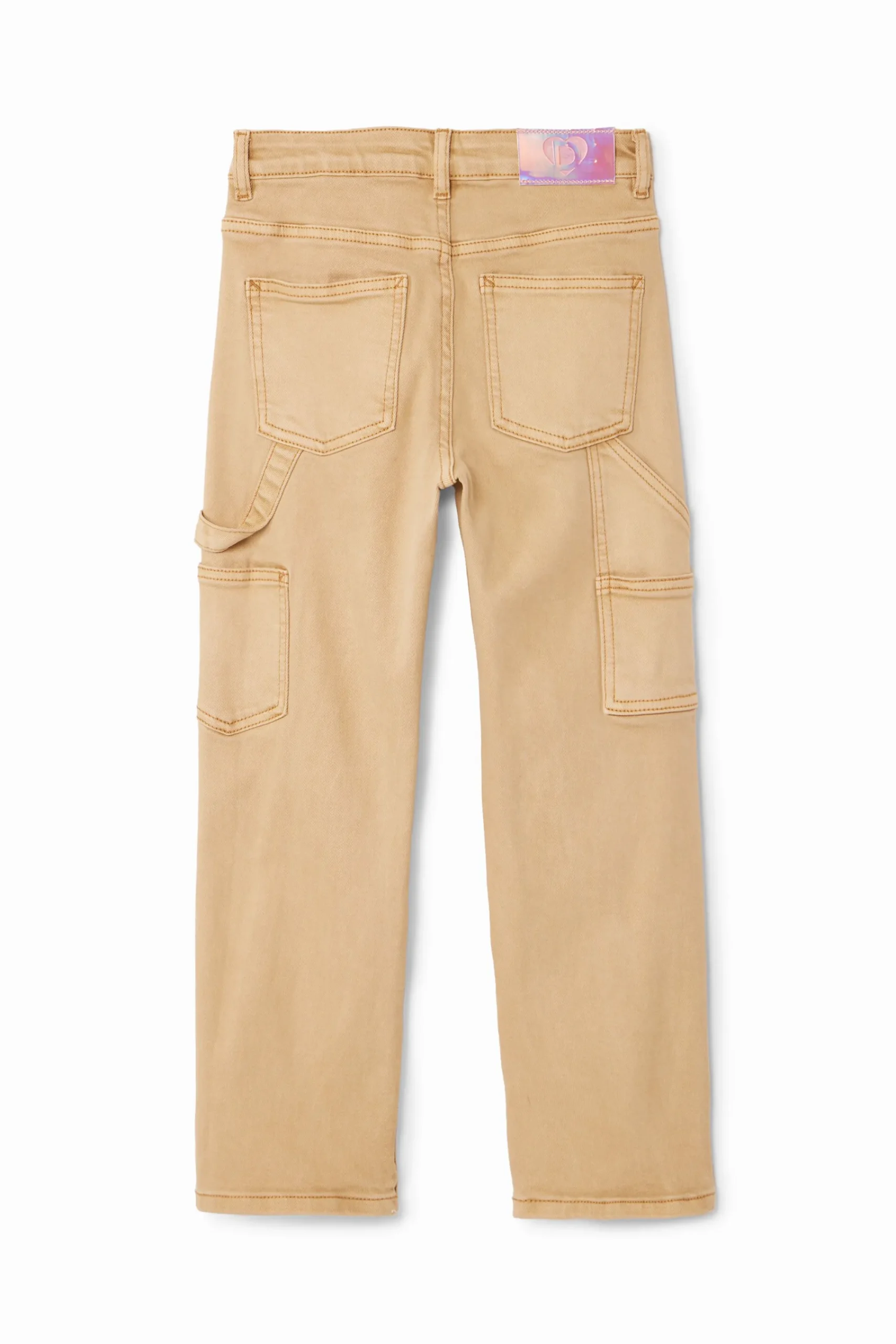 Faldas Y Pantalones-Desigual Pantalón recto denim