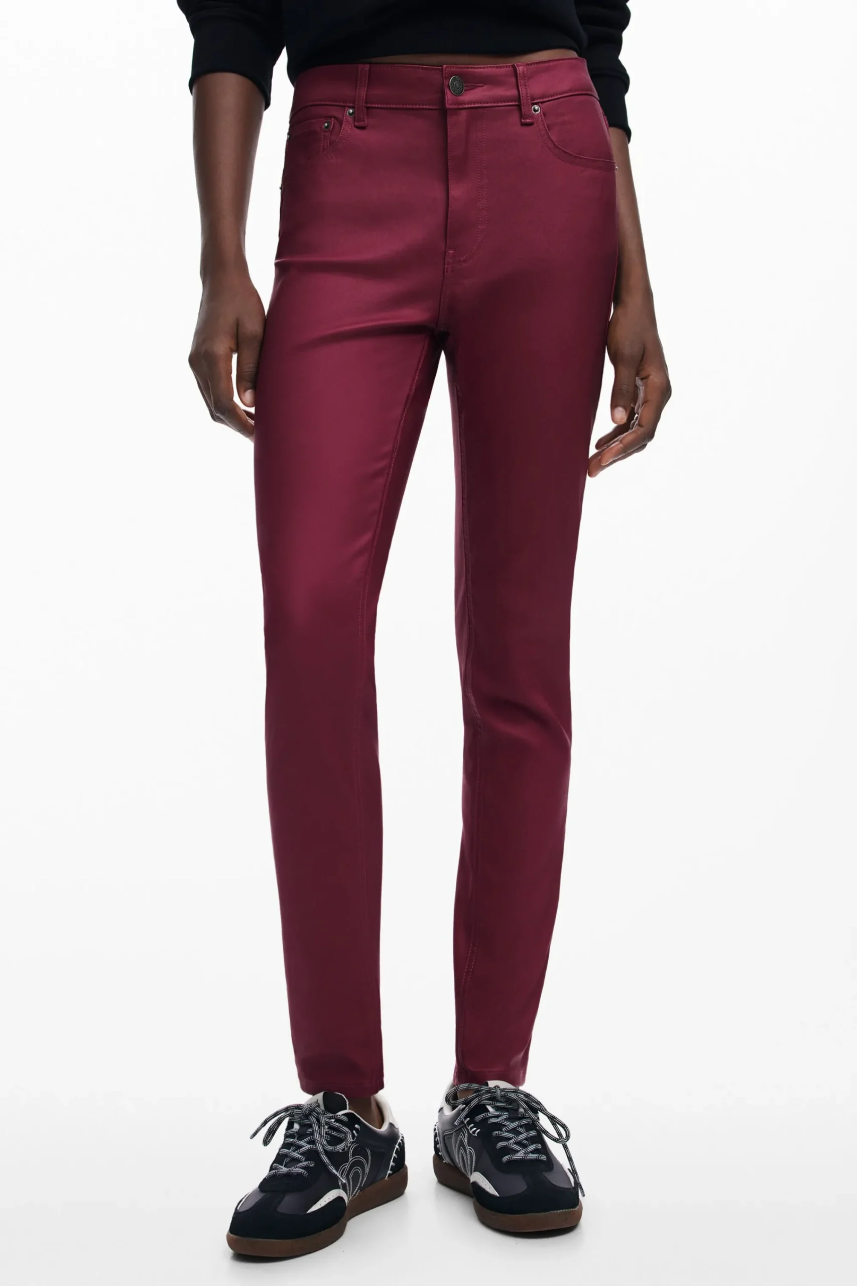Pantalones-Desigual Pantalón slim