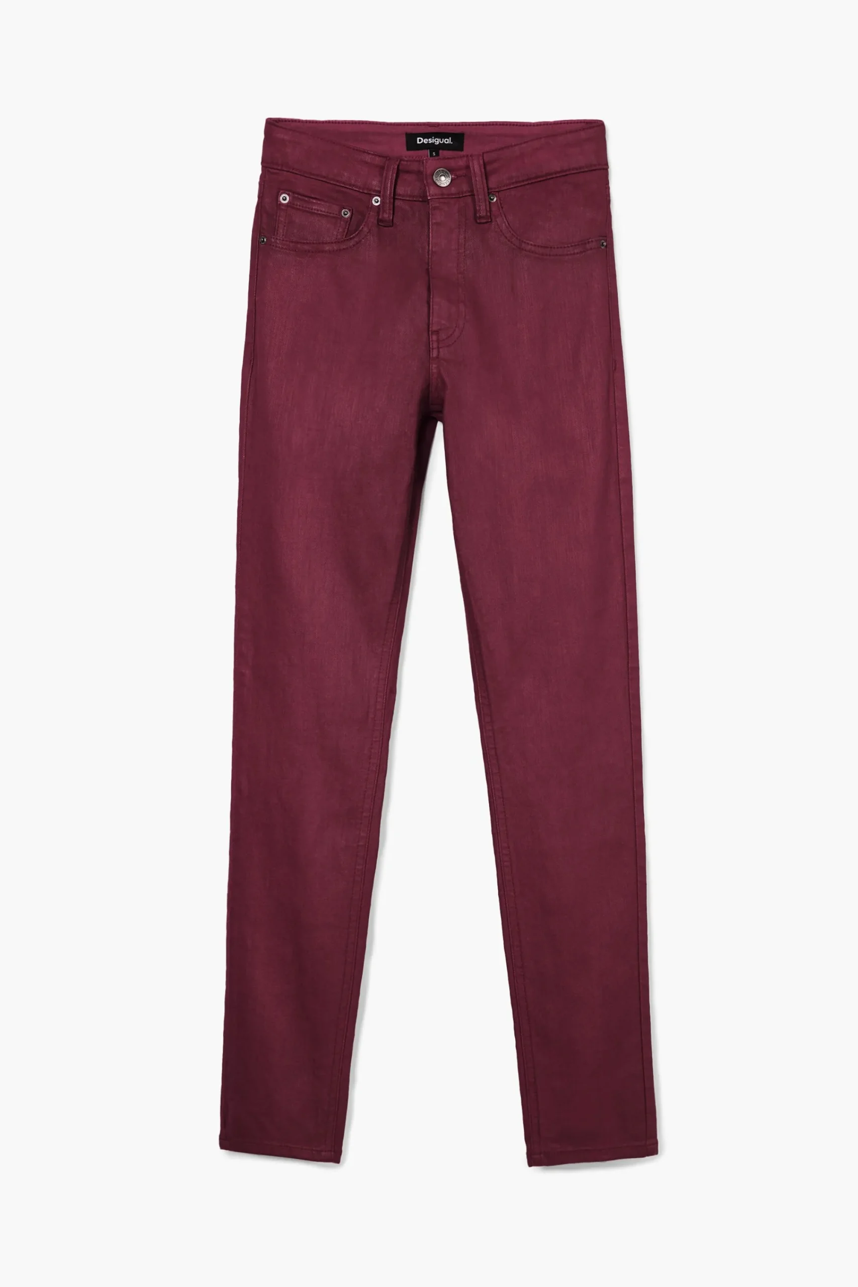 Pantalones-Desigual Pantalón slim