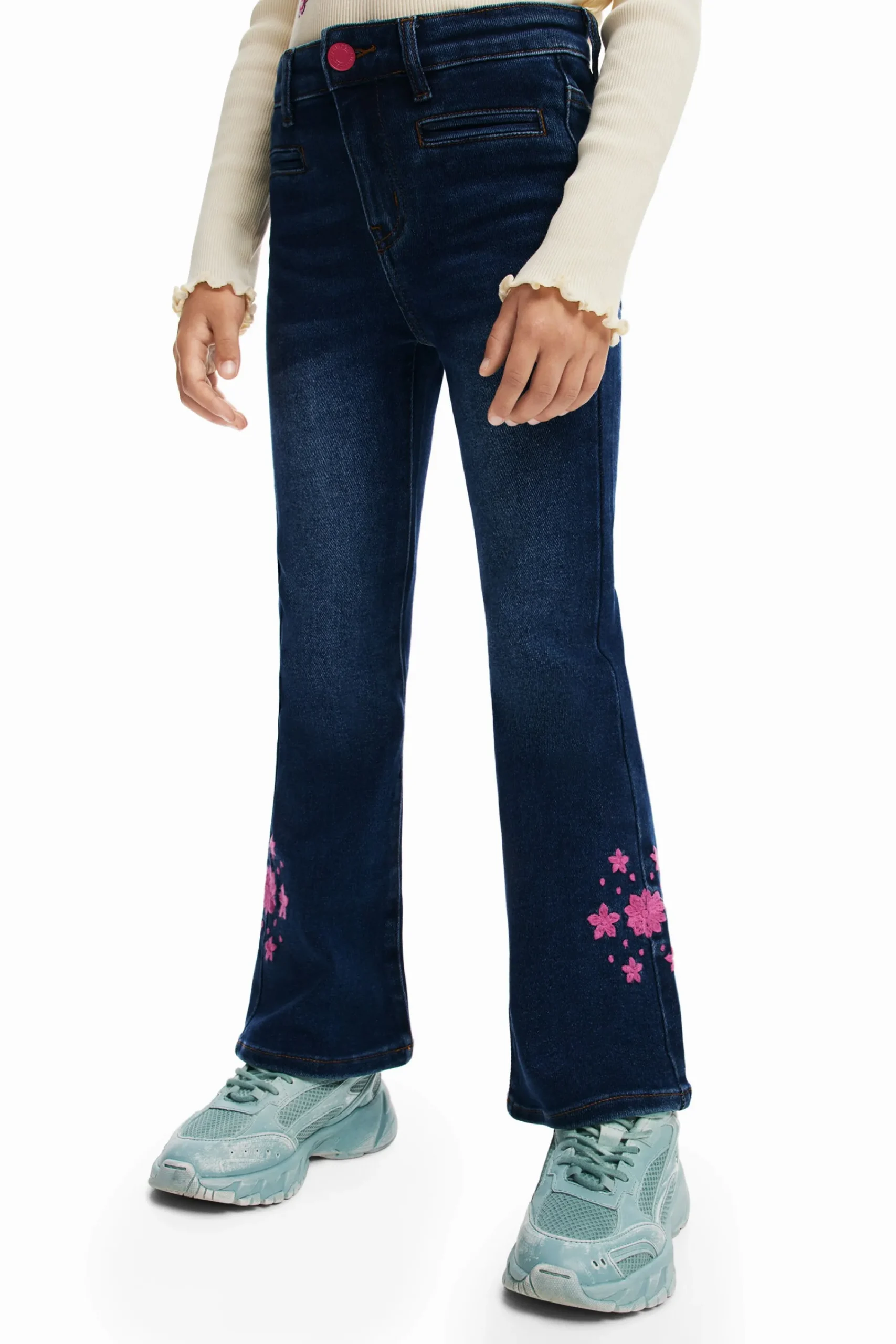 Faldas Y Pantalones-Desigual Pantalones campana