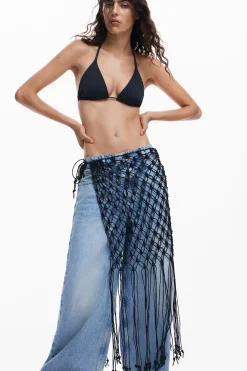 Bufandas Y Pañuelos|Faldas Y Shorts-Desigual Pareo crochet