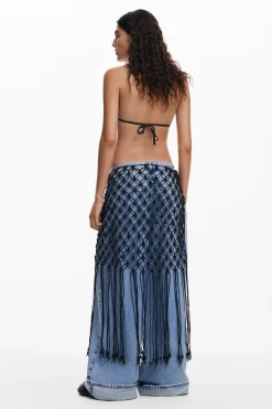 Bufandas Y Pañuelos|Faldas Y Shorts-Desigual Pareo crochet