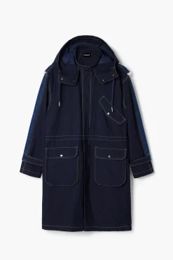Abrigos Y Chaquetas-Desigual Parka denim