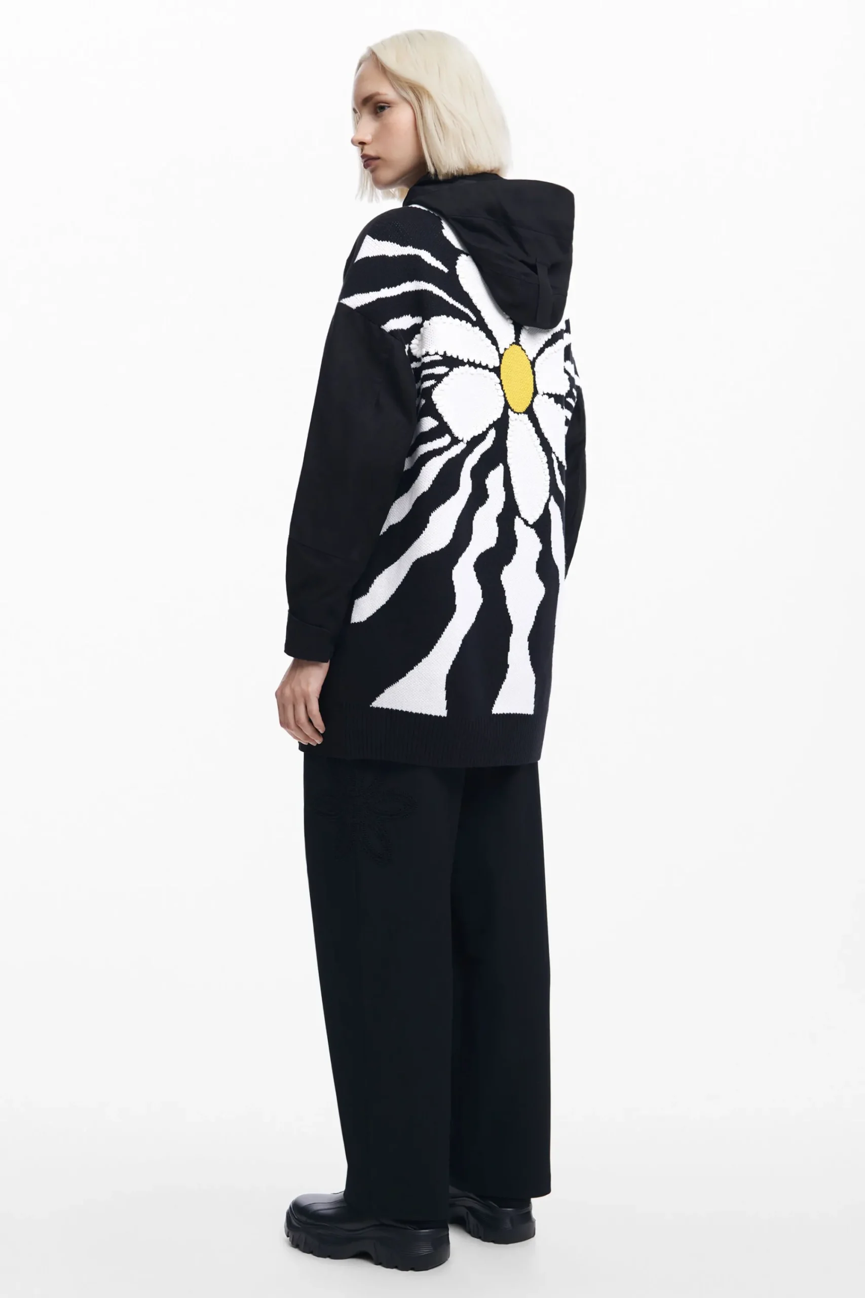 Abrigos Y Chaquetas-Desigual Parka forro multibolsillo
