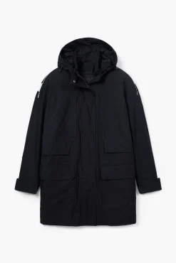 Abrigos Y Chaquetas-Desigual Parka forro multibolsillo