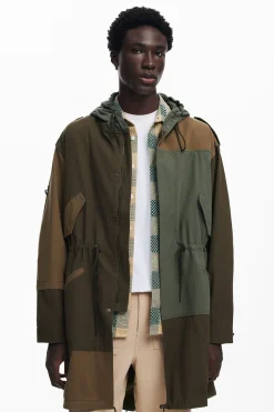 Abrigos Y Chaquetas-Desigual Parka multitono