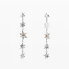 Joyería-Desigual Pendientes cascada estrellas Zalio