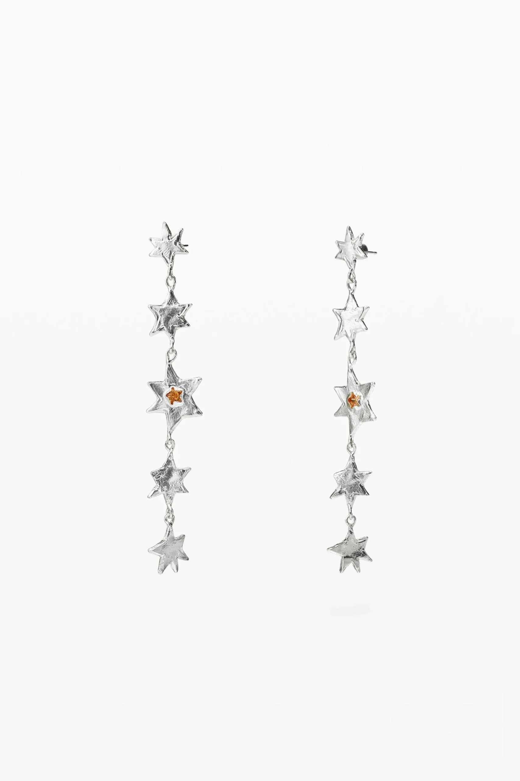 Joyería-Desigual Pendientes cascada estrellas Zalio
