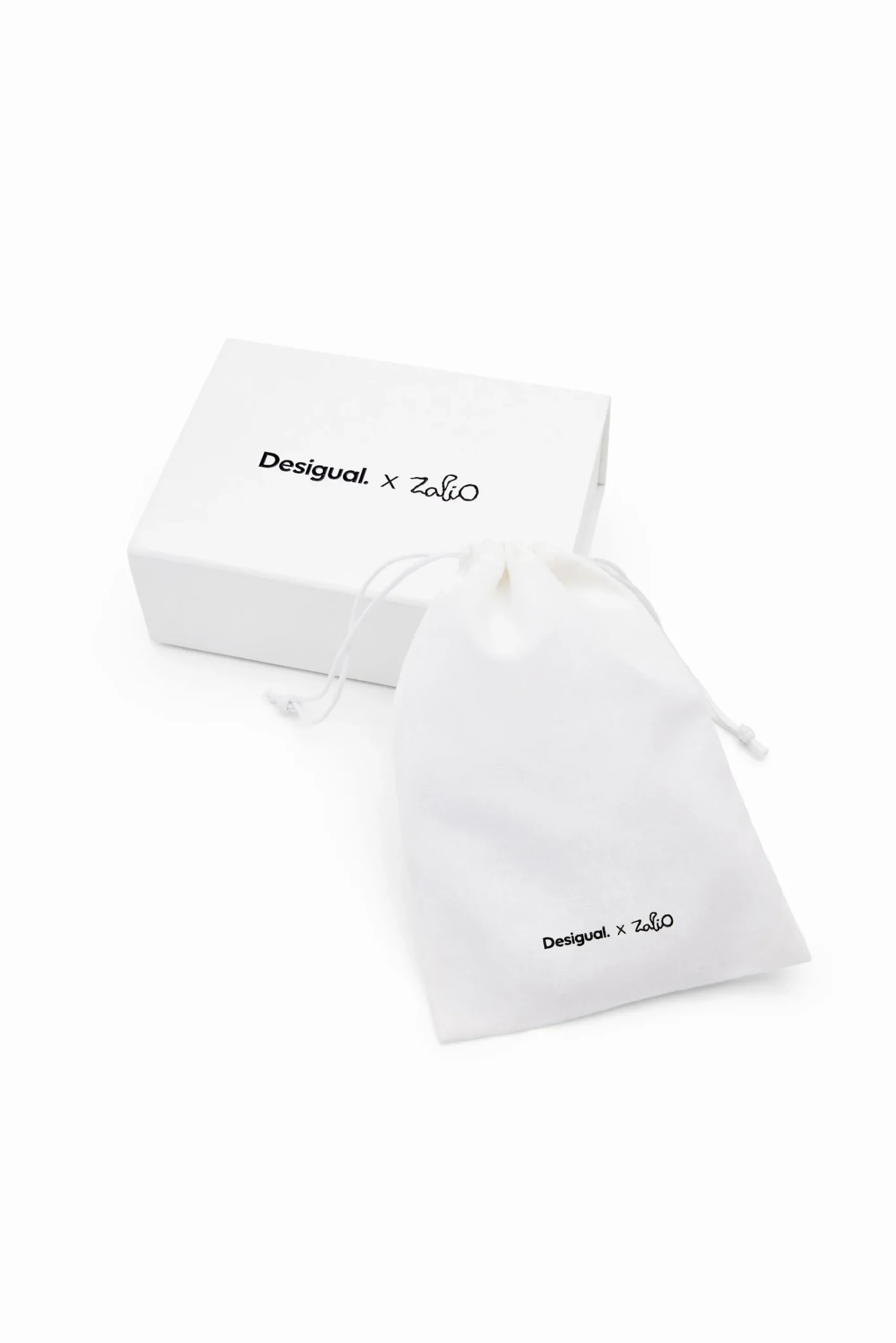 Joyería-Desigual Pendientes corazón baño plata Zalio