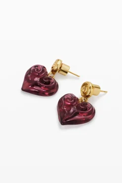 Joyería-Desigual Pendientes cristal claro Zalio